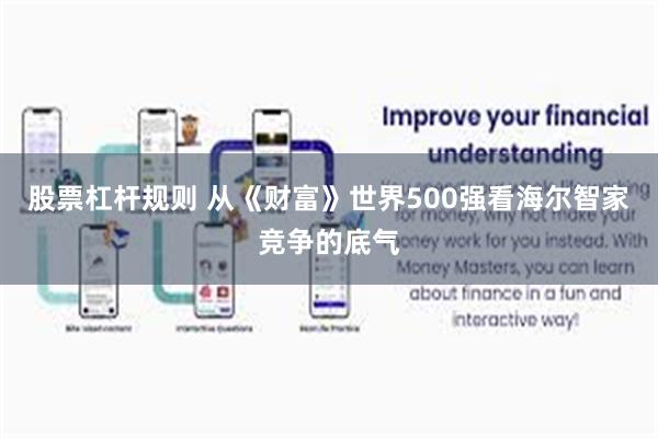 股票杠杆规则 从《财富》世界500强看海尔智家竞争的底气