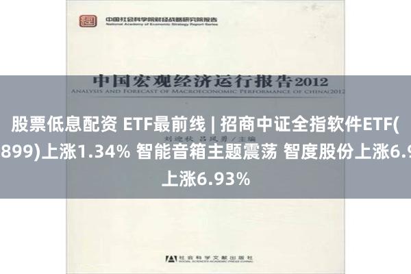 股票低息配资 ETF最前线 | 招商中证全指软件ETF(159899)上涨1.34% 智能音箱主题震荡 智度股份上涨6.93%