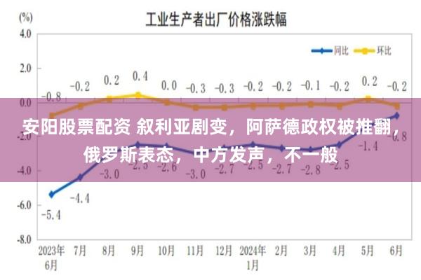 安阳股票配资 叙利亚剧变，阿萨德政权被推翻，俄罗斯表态，中方发声，不一般